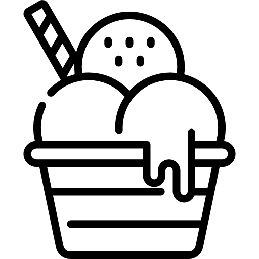 icône en forme de glace