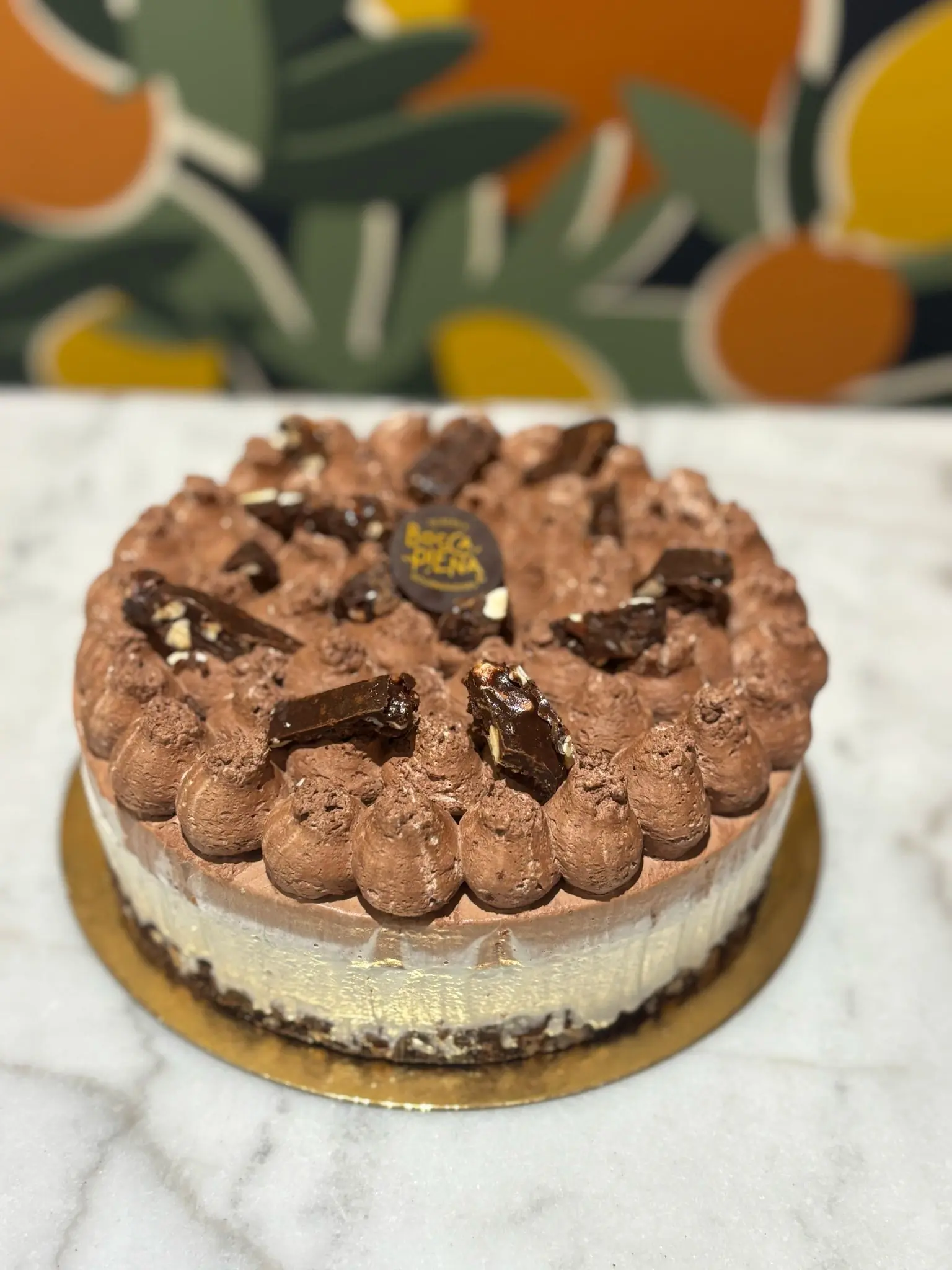 Tarte citron meringuée glacée